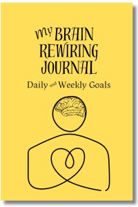 Book Cover. My Brain Rewiring Journal: Daily and Weekly Goals