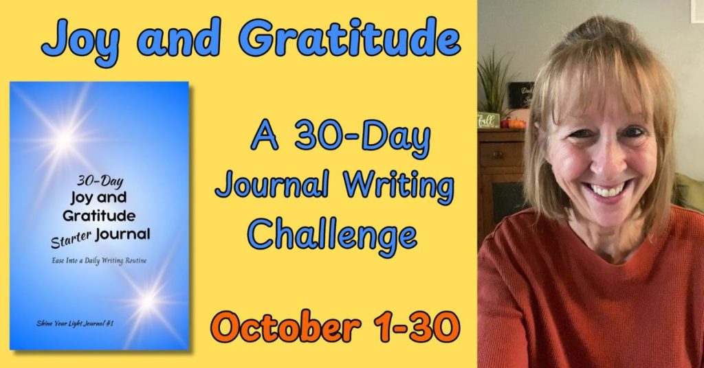 Joy and Gratitude Journal Writing Challenge